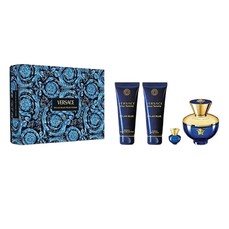 versace versace pour femme dylan blue woda perfumowana 100 ml   zestaw  