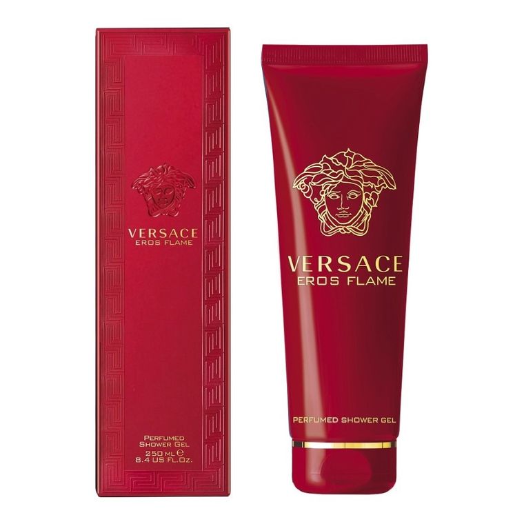 Versace, Eros Flame, żel pod prysznic, 250 ml