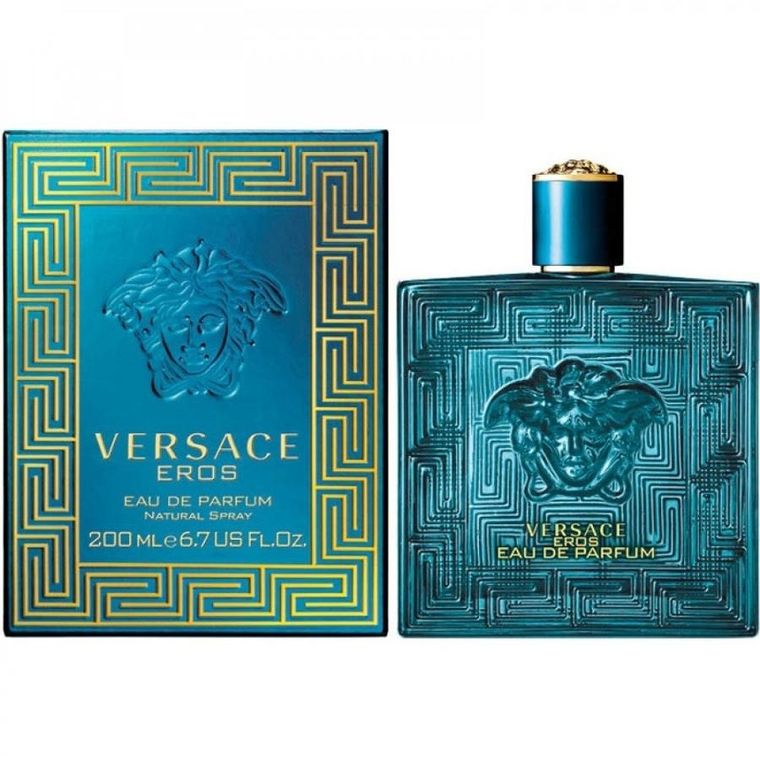 Versace, Eros, woda perfumowana, spray, 200 ml
