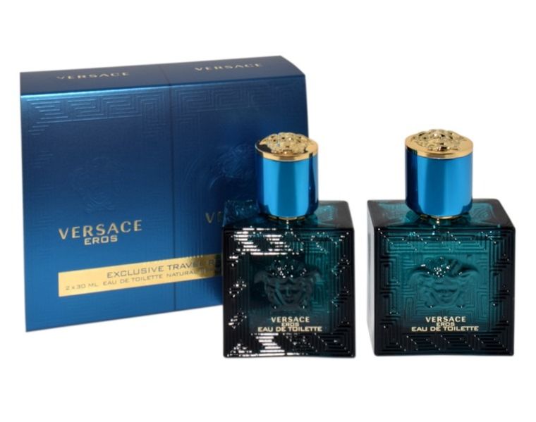 Versace, Eros, zestaw, woda toaletowa, 2-30 ml