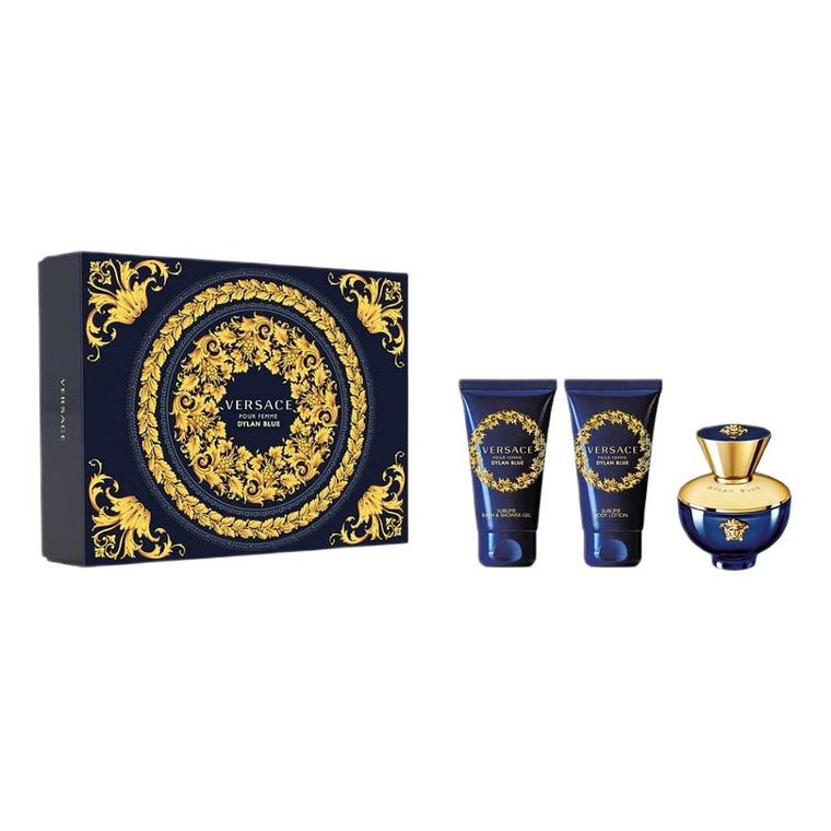 versace versace pour femme dylan blue woda perfumowana 50 ml   zestaw 