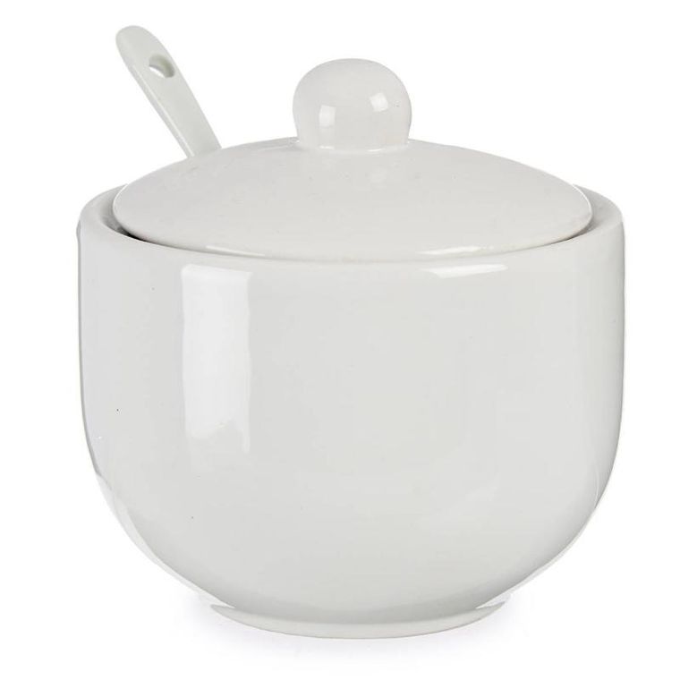 Vessia, cukierniczka ceramiczna z łyżeczką