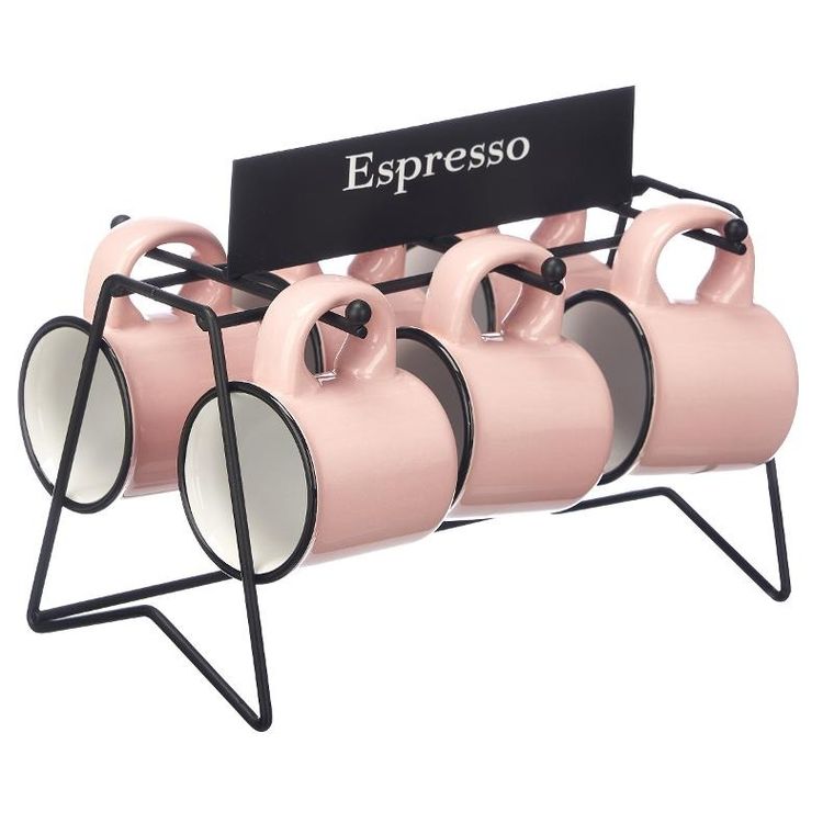 Vessia, filiżanki do espresso, 6 sztuk, 100 ml