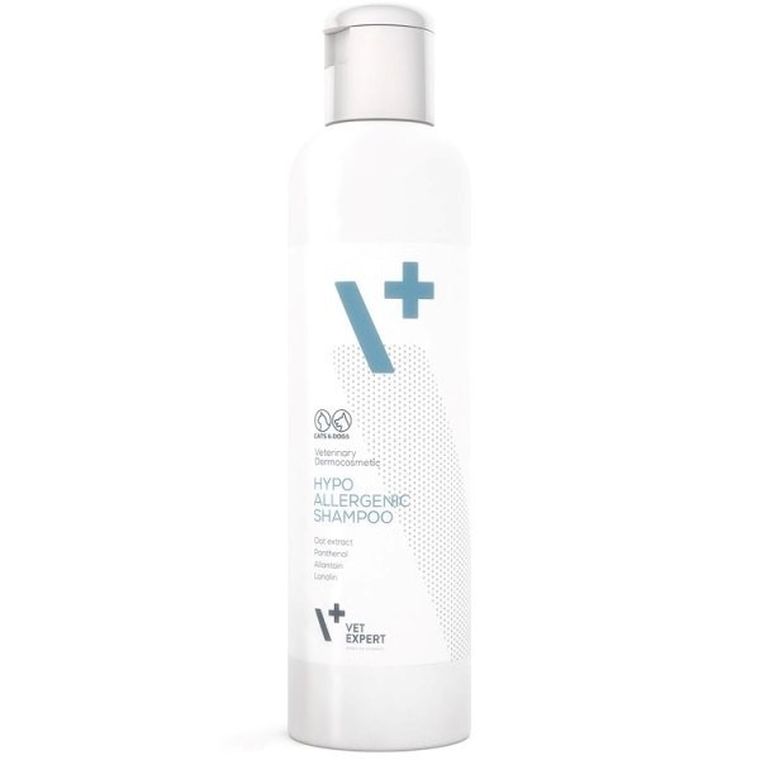 VetExpert, hypoallergenic shampoo, pielęgnacja dla psów i kotów, 250 ml
