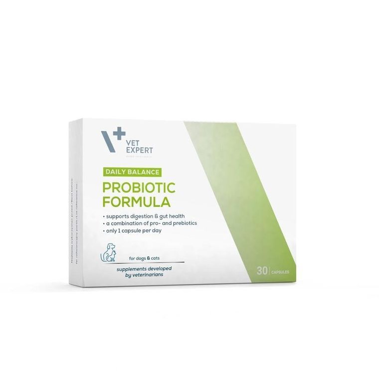 Vetexpert, Probiotic Formula, probiotyk, 30 kapsułek