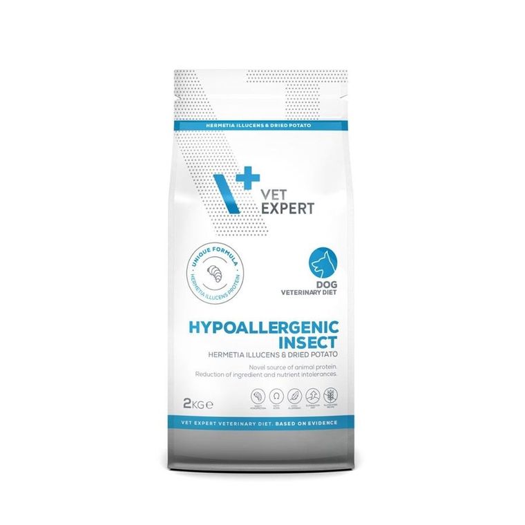 VetExpert, Veterinary Diet Hypoallergenic Insect dog, 2 kg