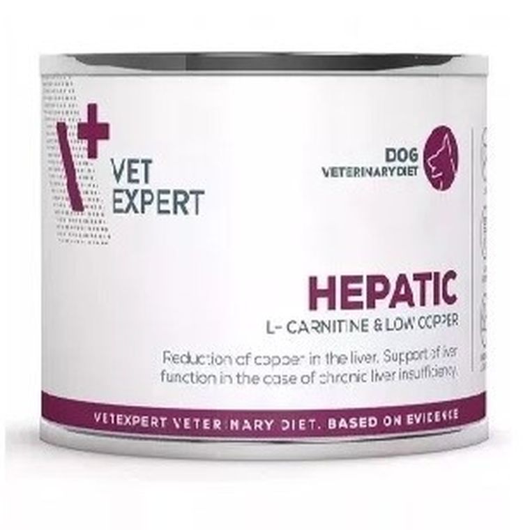 VetExpert, Veterinary Diet, karma mokra dla psów wspierająca wątrobę, 200g