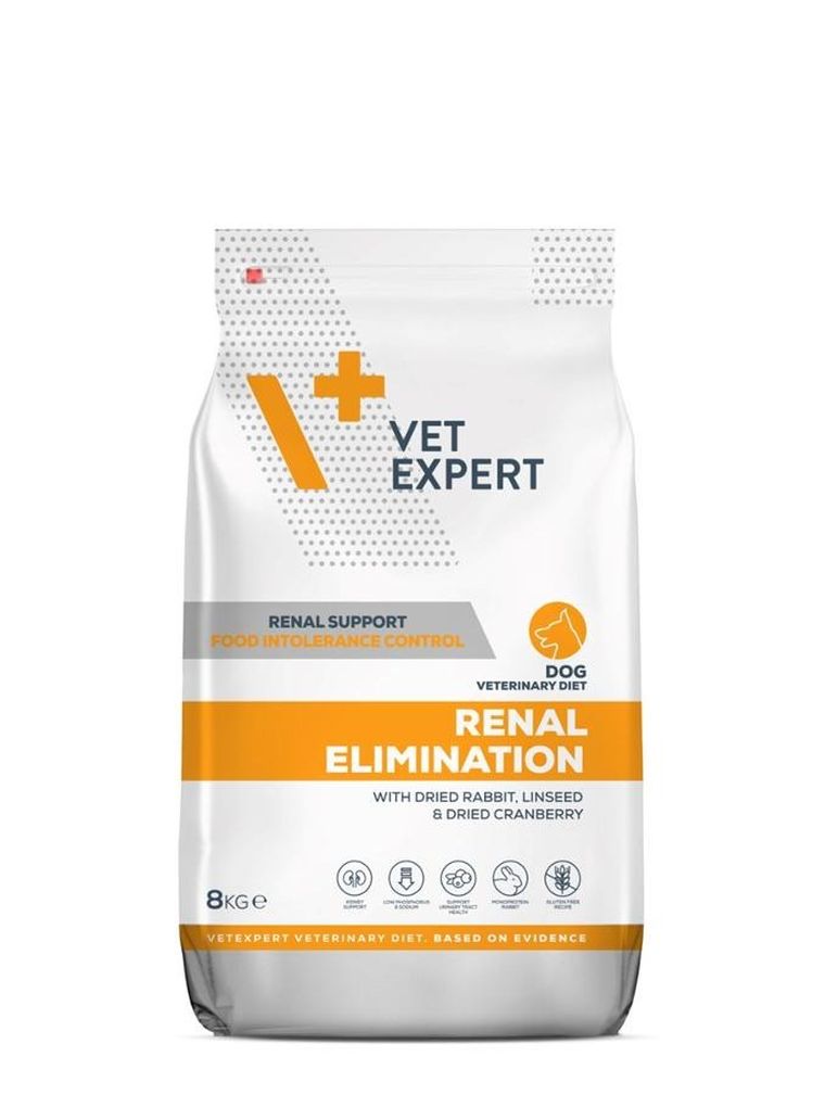 VetExpert, Veterinary Diet Renal Elimination dog, 8 kg