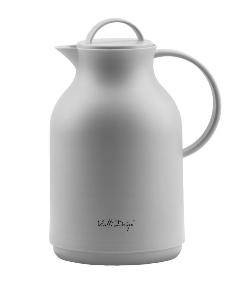 Vialli Design, Amo, termos z wkładem szklanym, grafitowy, 1000 ml