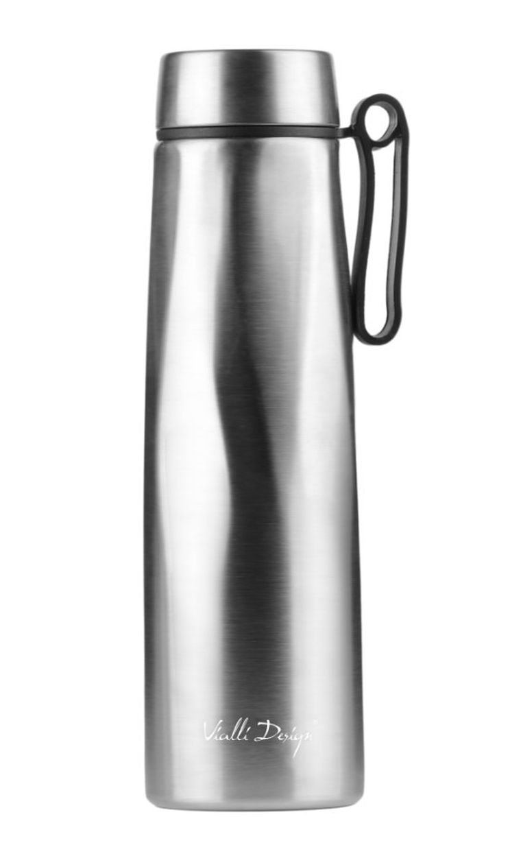 Vialli Design, Fuori, butelka termiczna, stal matowa, 500 ml