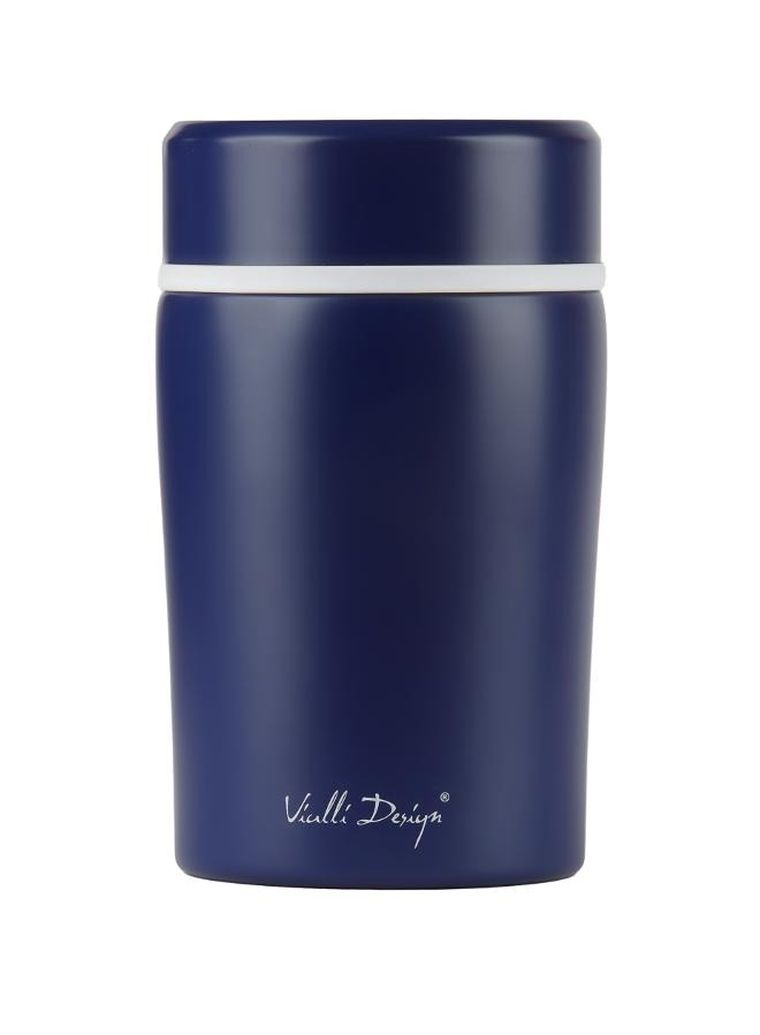 Vialli Design, Fuori, termos obiadowy, granatowy, 500 ml