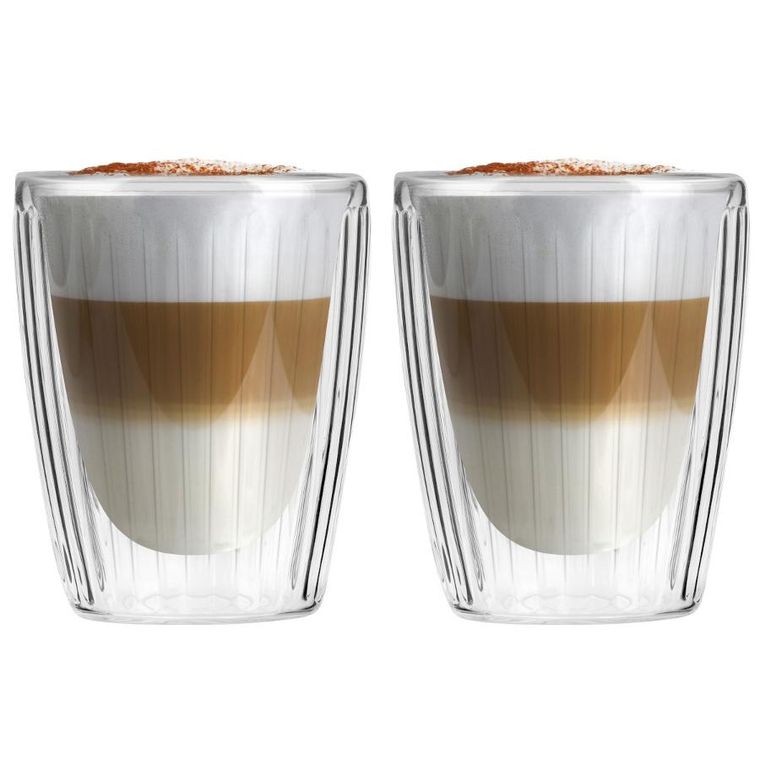 Vialli Design, Livio Duo, komplet 2 szklanek z podwójną ścianką, 250 ml