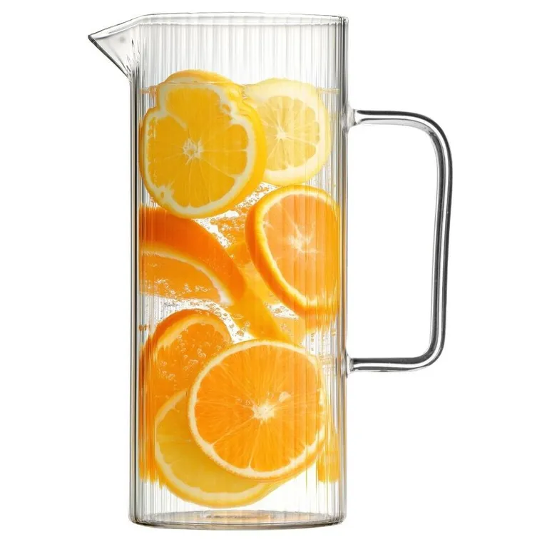 Vialli Design, Livio, dzbanek ryflowany z uchem, 1500 ml