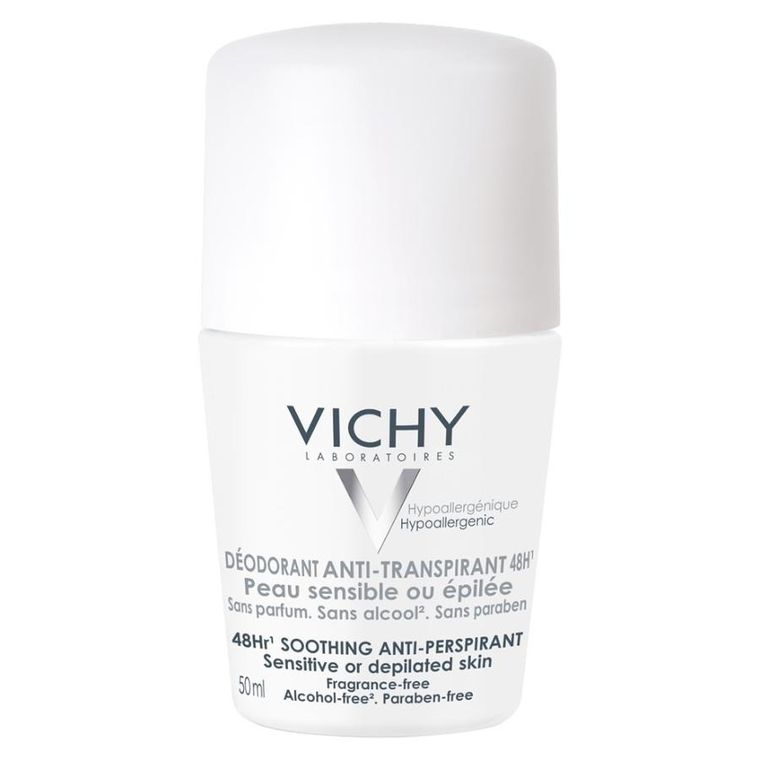 vichy deodorant antiperspirant 48h soothing