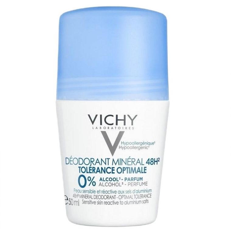 vichy optimal tolerance 48h dezodorant w kulce 50 ml   