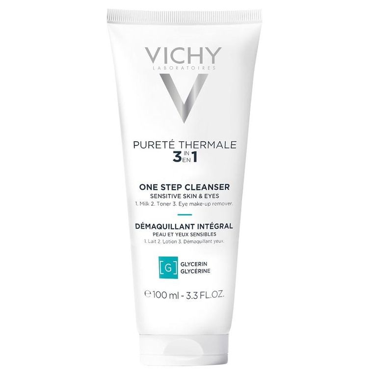 Vichy, Purete Thermale 3w1, preparat do demakijażu twarzy i oczu, 100 ml