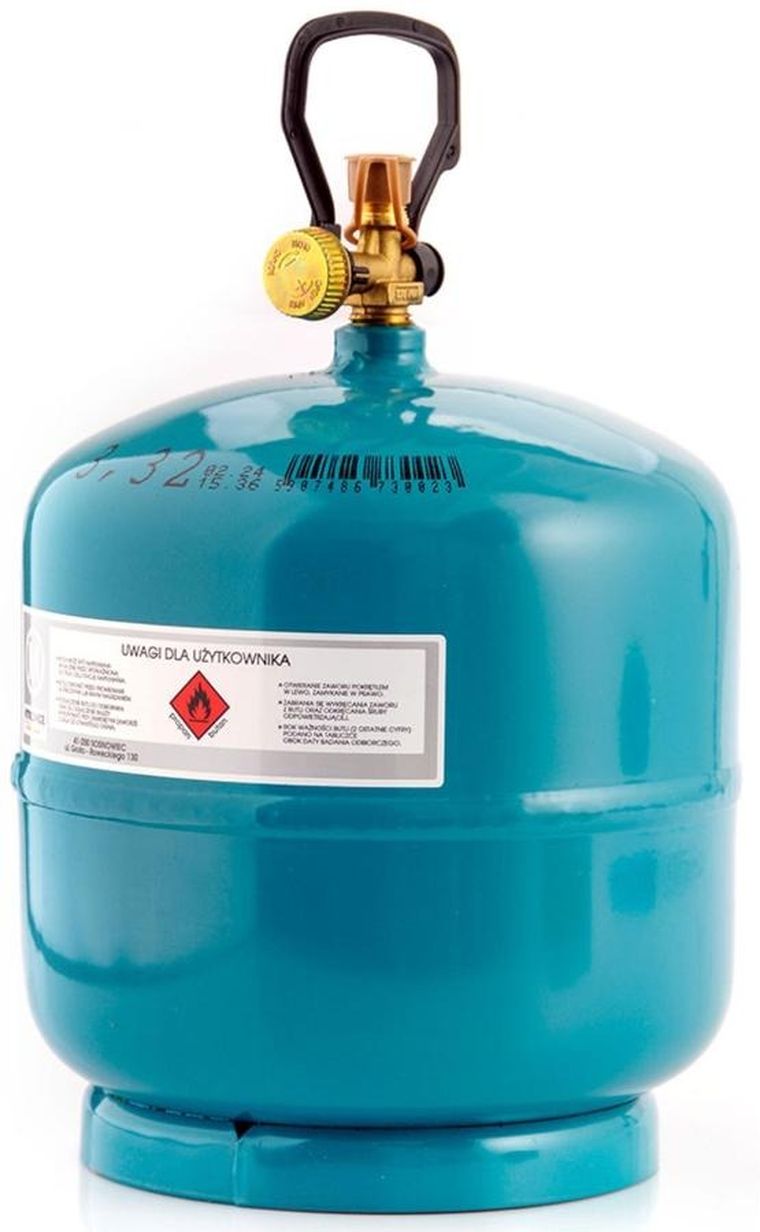 Victoria Sport, butla turystyczna, grillowa, gazowa, 3 kg