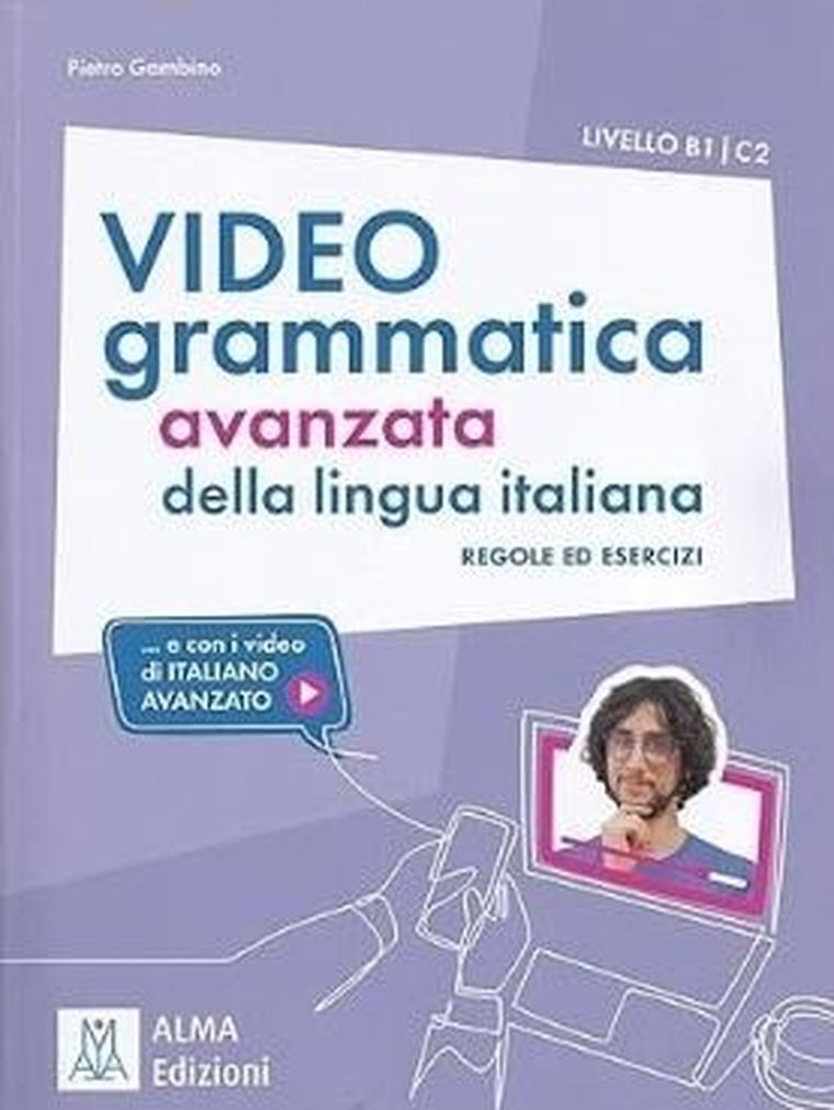 Video grammatica della lingua italiana B1-C2. Podręcznik