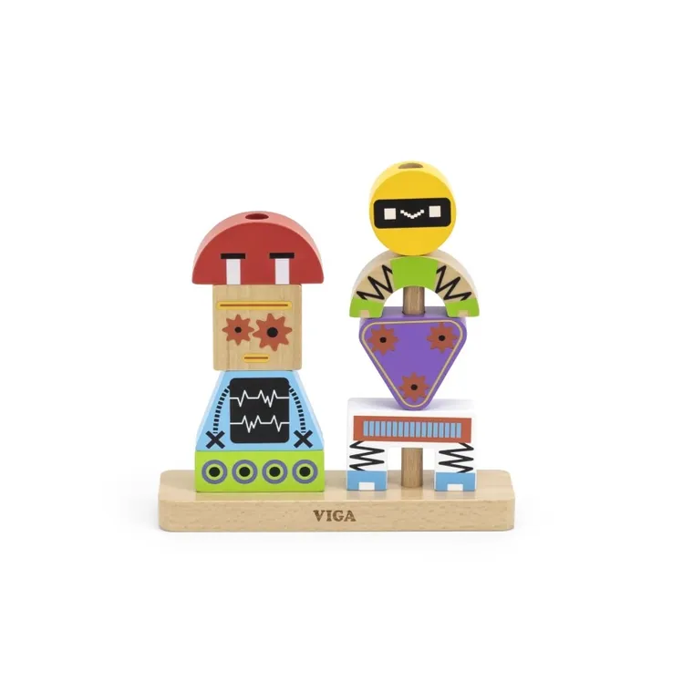 Viga, Klocki do układania, Roboty