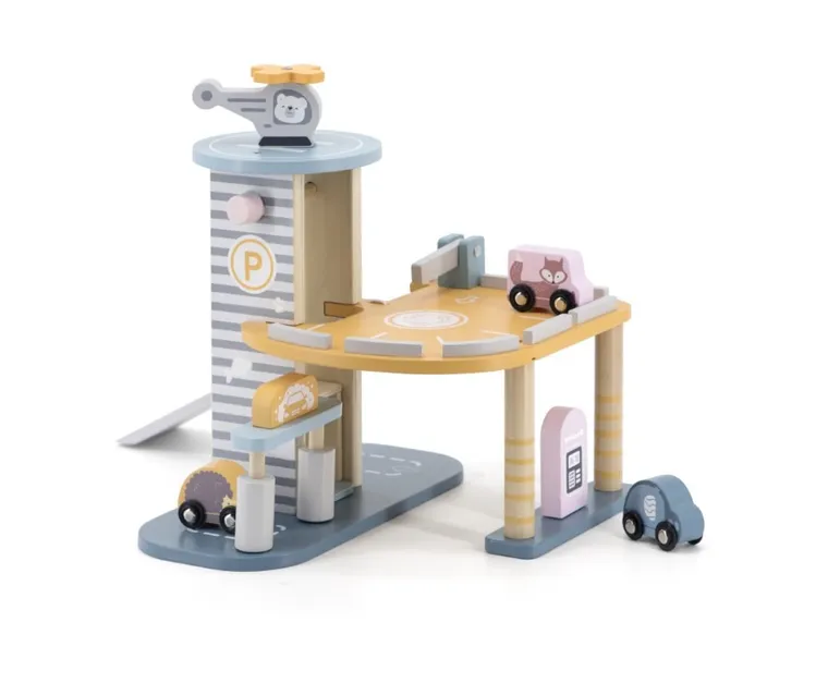 Viga, PolarB, parking i garaż z helikopterem