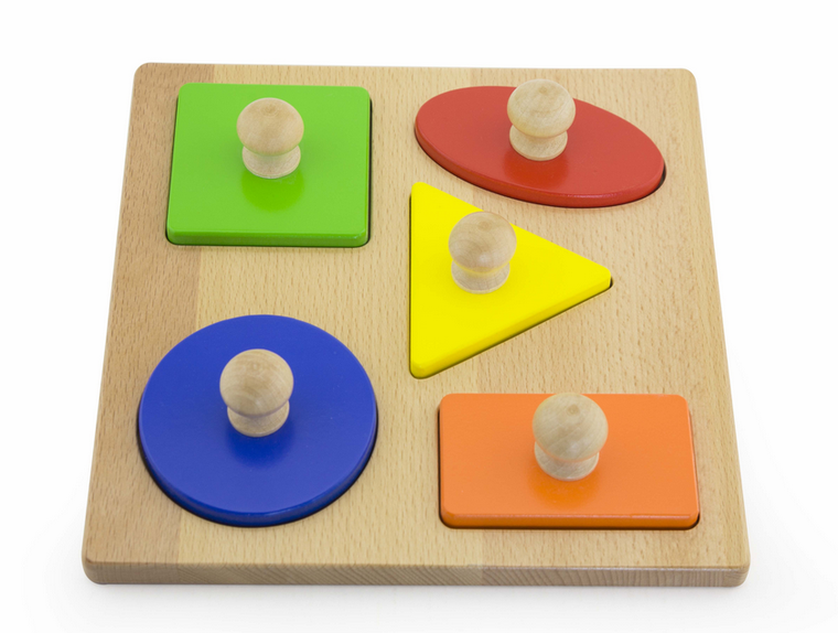 Viga Toys, Kształty, stemple drewniane