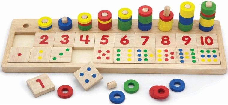 Viga Toys, Liczydło kreatywne, zabawka edukacyjna