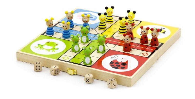 Viga Toys, Ludo - chińczyk, gra familijna