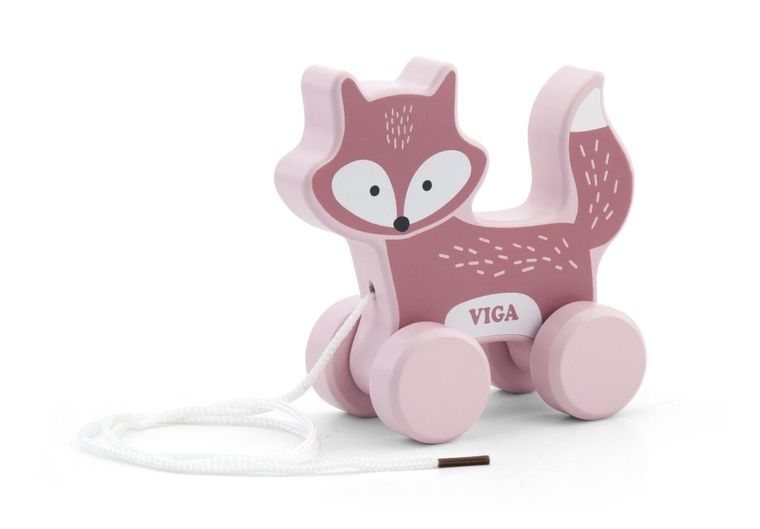 Viga Toys, Polar Bear, Lisek Leszek, zabawka do ciągniecia