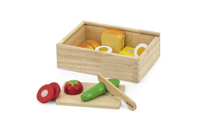 Viga, zestaw do krojenia, śniadanie