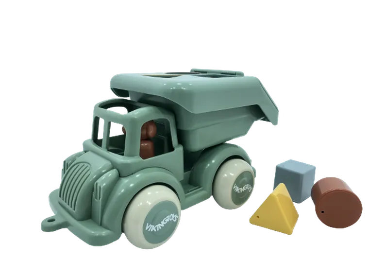 Viking Toys, Re-Line, śmieciarka, pojazd z figurką, sorter