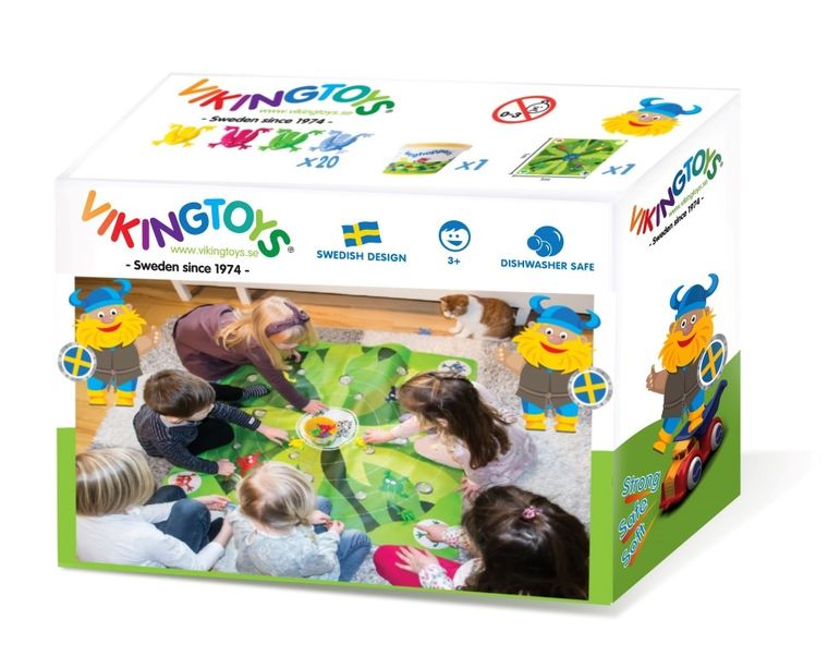 Viking Toys, żabki z matą, gra familijna