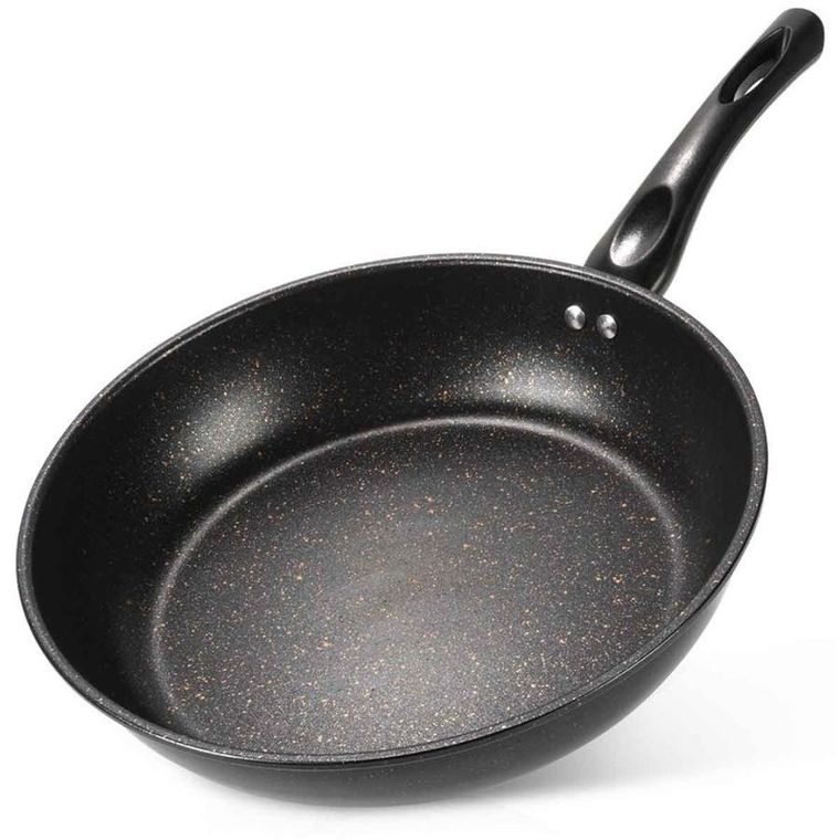 Vilde, Basic Line, patelnia granitowa głęboka, 3l, 28 cm