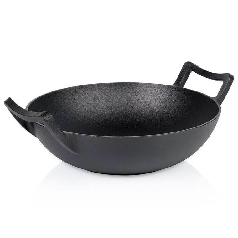 Vilde, Cast Line, patelnia wok, żeliwna, 32 cm