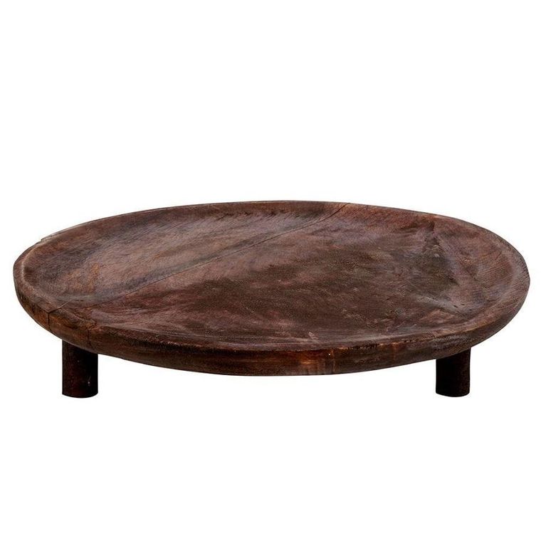 Vilde, deska drewniana, taca do serwowania, na nóżkach, 30 cm