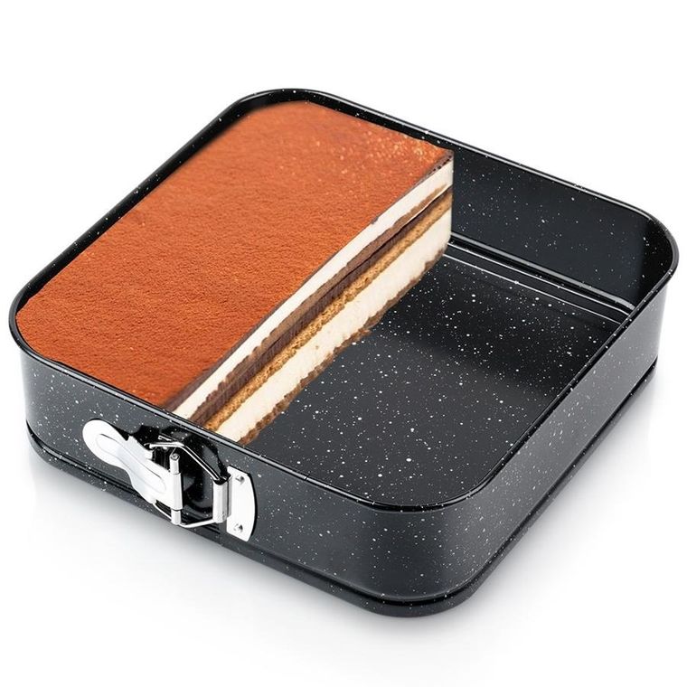 Vilde, forma do pieczenia, rozpinana, granitowa, 24-24-6,8 cm