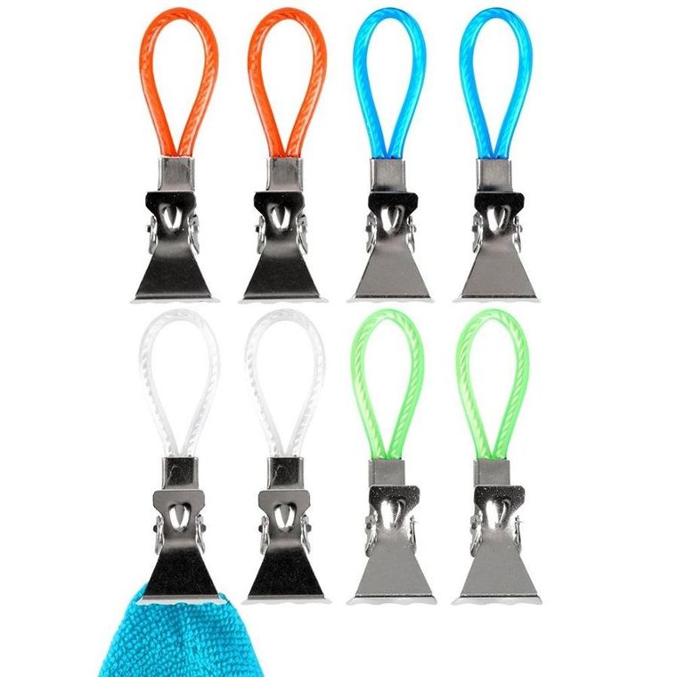 Vilde, klipsy na ręczniki, 8 szt.