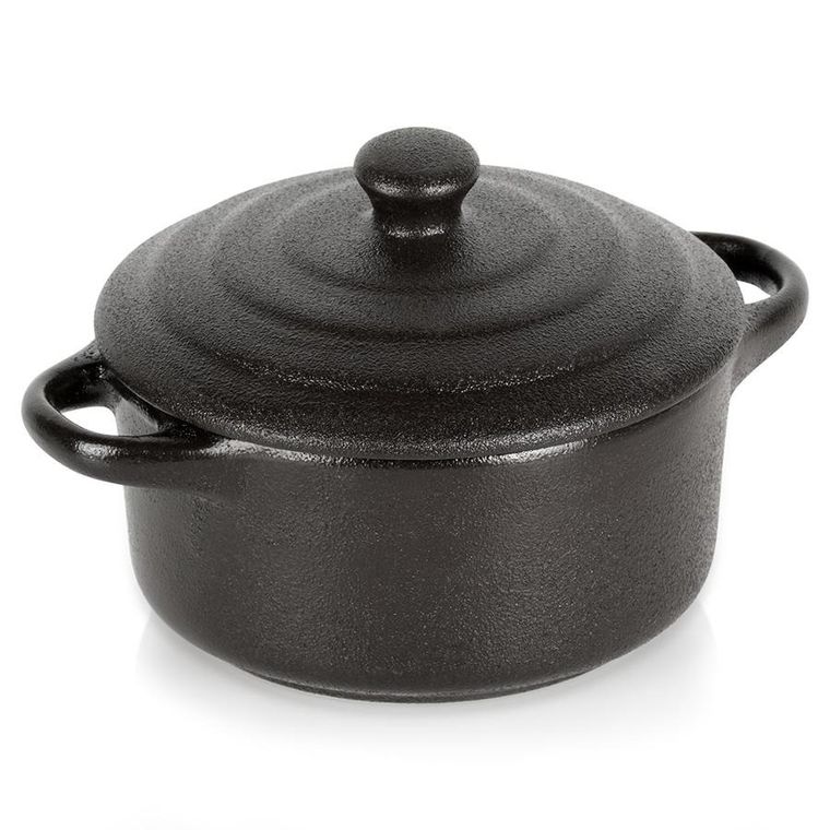 Vilde, miseczka do zapiekania, porcelanowa z pokrywką, 150 ml