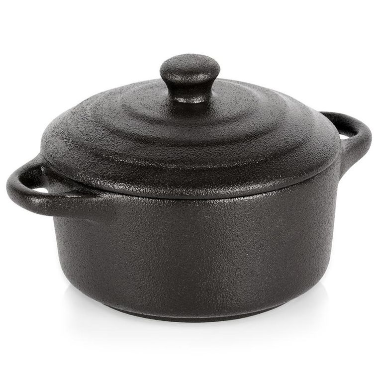 Vilde, miseczka do zapiekania, porcelanowa z pokrywką, 300 ml