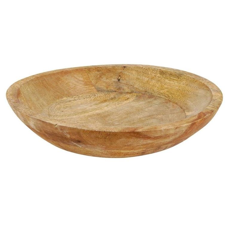 Vilde, miska do serwowania dań, drewniana, 30-6.5 cm