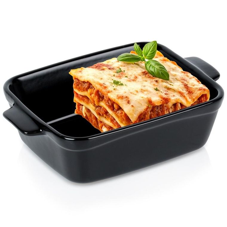 Vilde, naczynie żaroodporne, ceramiczne, czarne, 350 ml