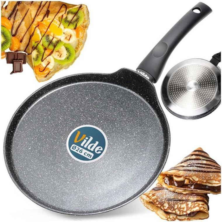 Vilde, patelnia granitowa do naleśników placuszków, 26 cm