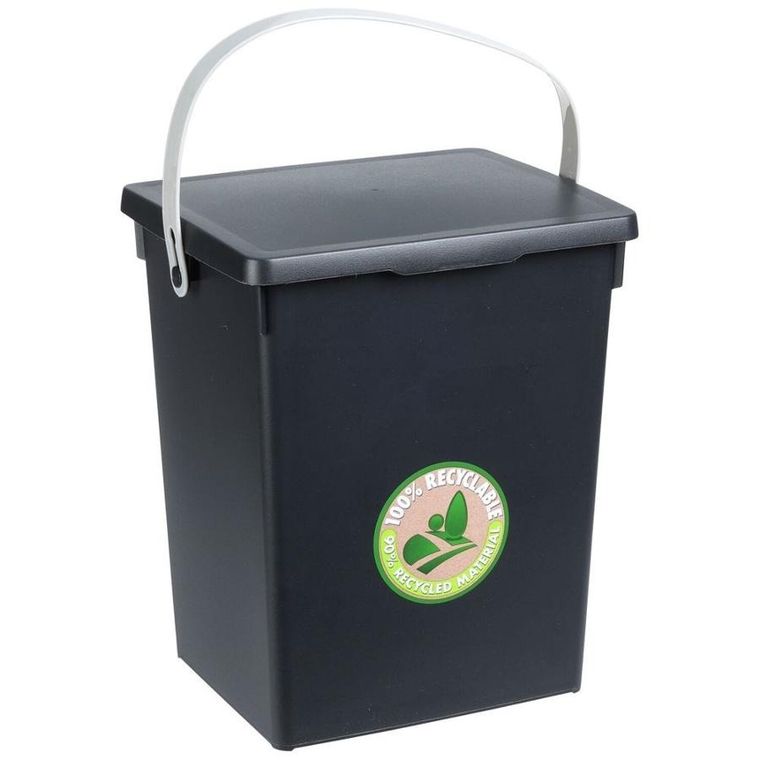 Vilde, pojemnik do przechowywania, czarny, 5.5 l