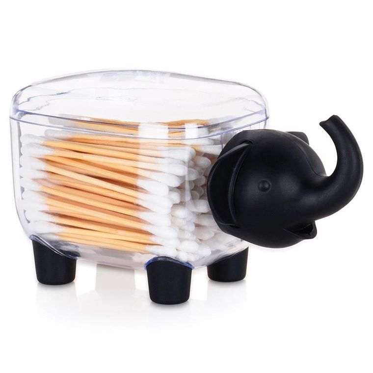 Vilde, pojemnik na patyczki i płatki kosmetyczne, 15,5 cm