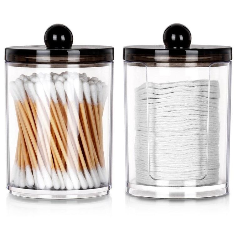 Vilde, pojemnik na patyczki i płatki kosmetyczne, 2 szt.