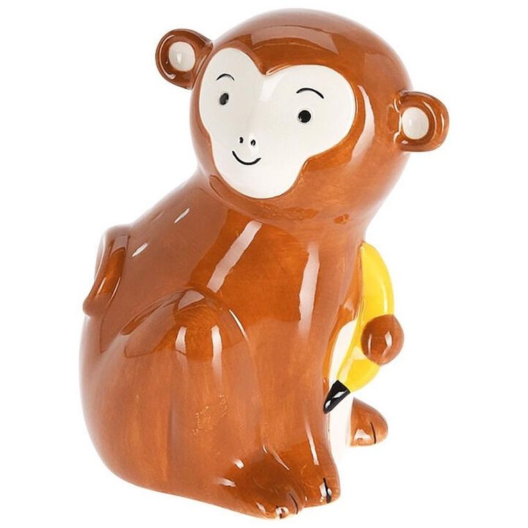 Vilde, skarbonka ceramiczna, małpa