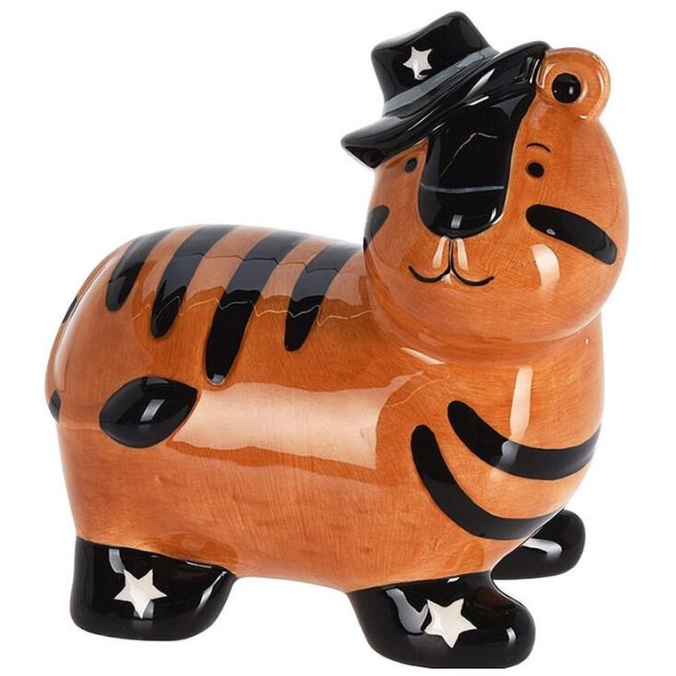 Vilde, skarbonka ceramiczna, tygrys