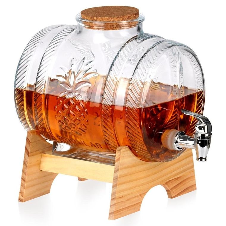 Vilde, słój do napojów z kranikiem i stojakiem, 5l