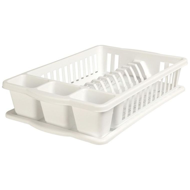 Vilde, suszarka na naczynia, biała, 39,5-26-8,5 cm