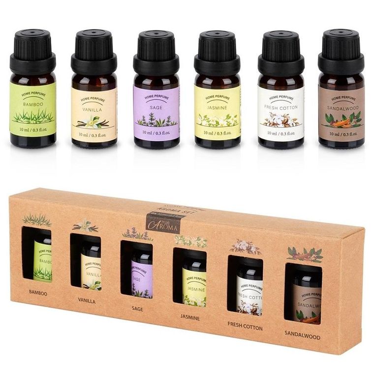 Vilde, zestaw olejków eterycznych, 10 ml, 6 szt.