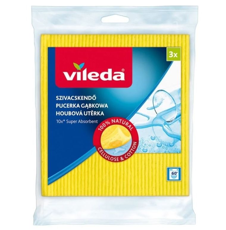 Vileda, pucerka gąbkowa, 3 szt.